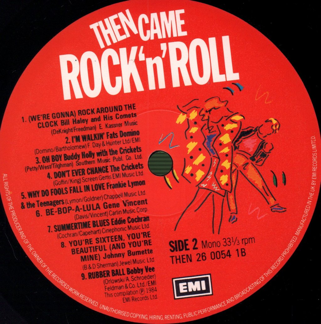 Various Artists - Then Came Rock N Roll - Double Lp