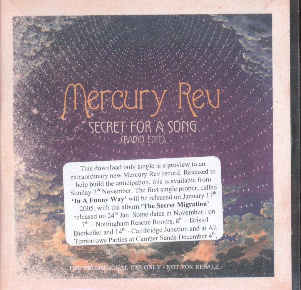 Mercury Rev - Secret For A Song - Cdr