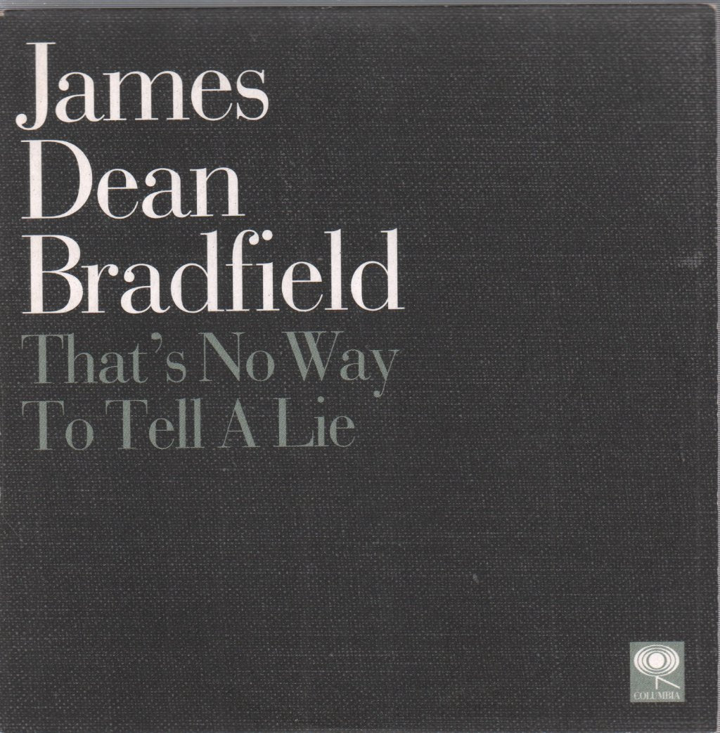 James Dean Bradfield - That's No Way To Tell A Lie - Cd