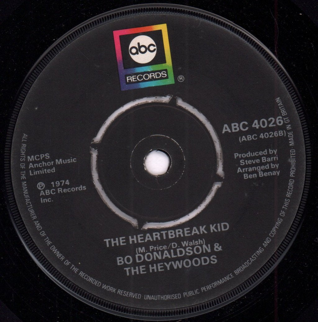Bo Donaldson And The Heywoods - Girl Don't Make Me Wait - 7 Inch