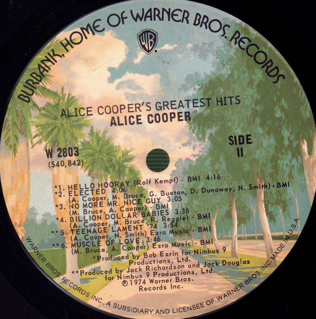 Alice Cooper - Greatest Hits - Lp