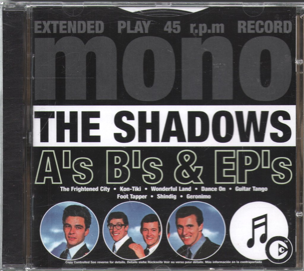 Shadows - A's B's & EP's - Cd