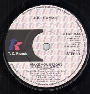 Joe Thomas - Make Your Move - 7 Inch