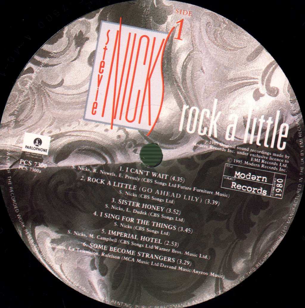 Stevie Nicks - Rock A Little - Lp