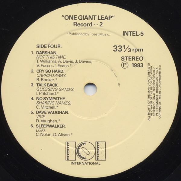 Various Artists - One Giant Leap - Double Lp