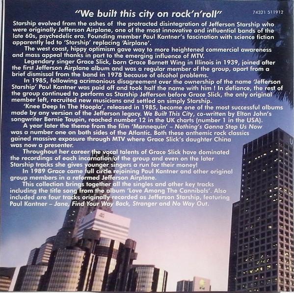 Starship - We Built This City (The Very Best Of Starship) - Cd