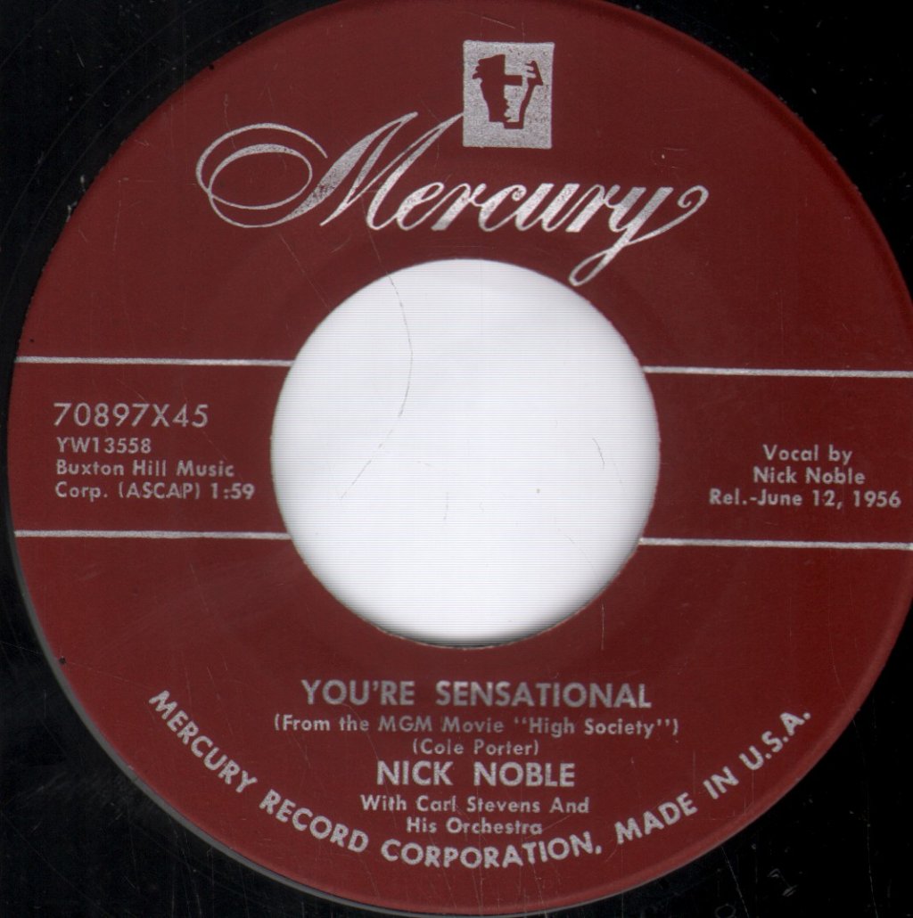 Nick Noble - Keeping Cool With Lemonade - 7 Inch