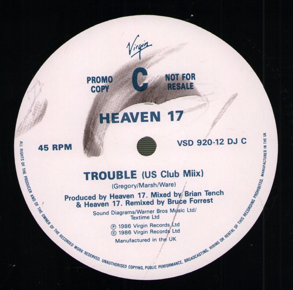 Heaven 17 - Double Trouble - Double 12 Inch