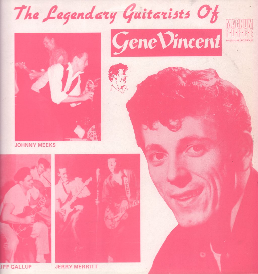 Johnny Meeks / Cliff Gallup / Jerry Merritt - Legendary Guitarists of Gene Vincent - Lp