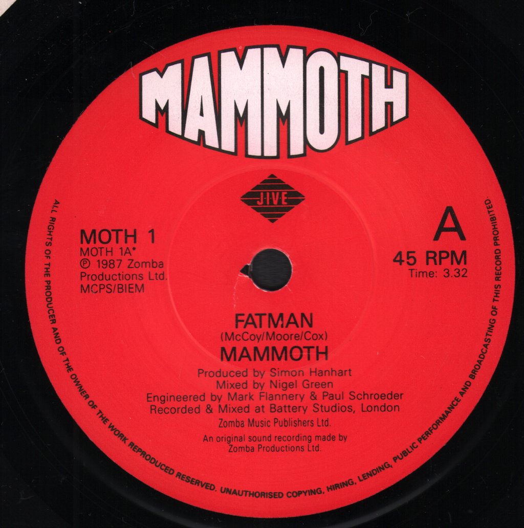 Mammoth - Fatman - 7 Inch