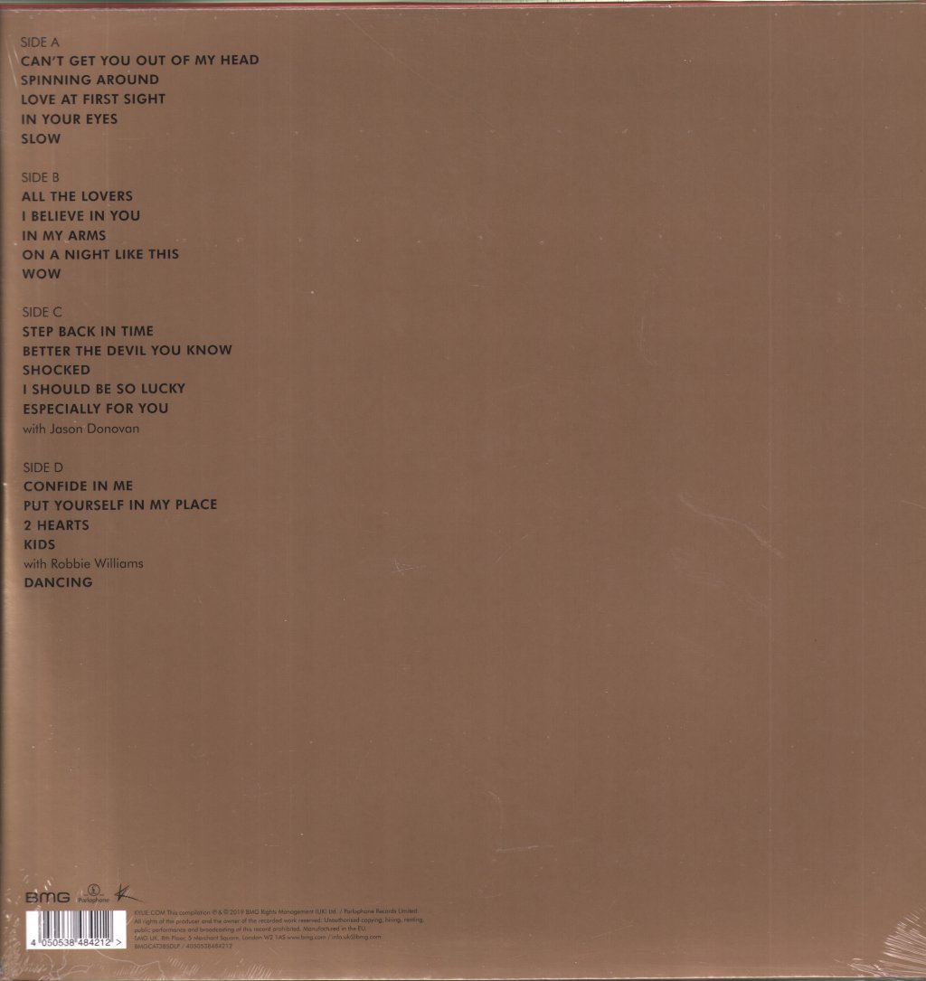 Kylie Minogue - Step Back In Time The Definitive Collection - Double Lp