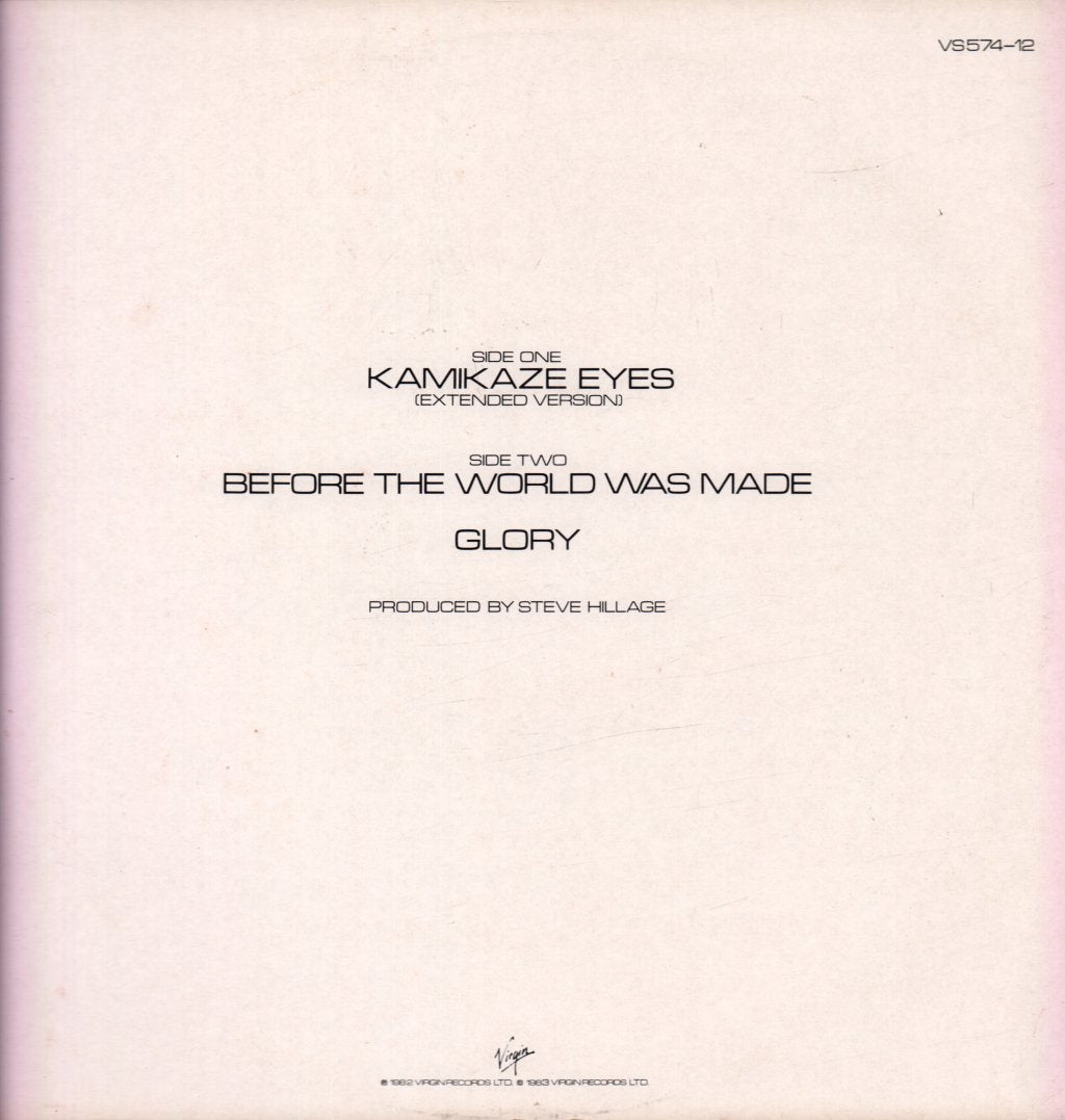 Steve Hillage - Kamikaze Eyes - 12 Inch