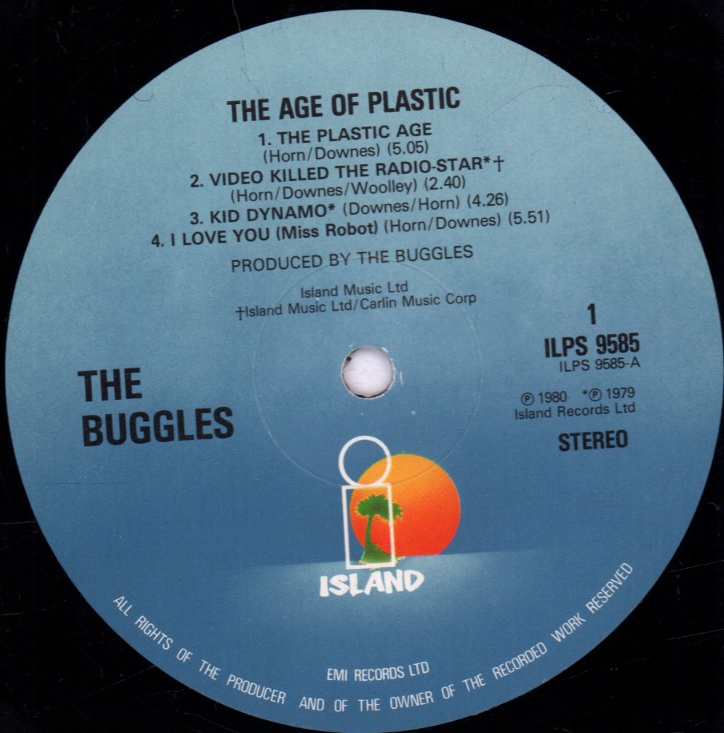 Buggles - Age Of Plastic - Lp