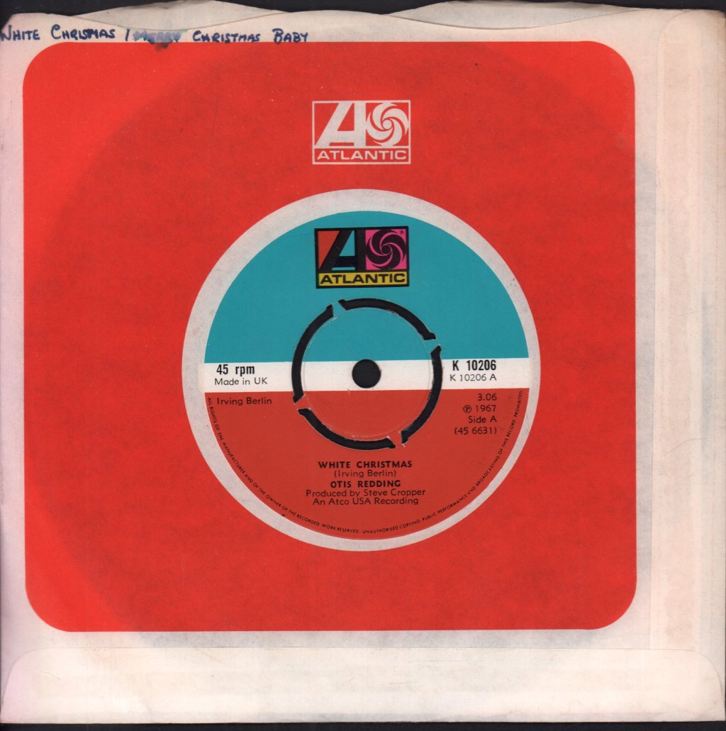 Otis Redding - White Christmas - 7 Inch