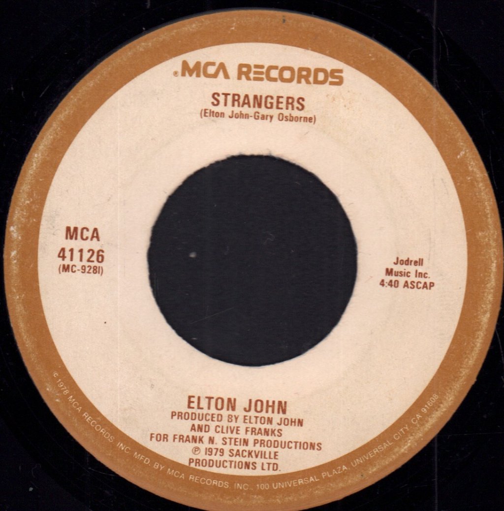 Elton John - Victim Of Love - 7 Inch
