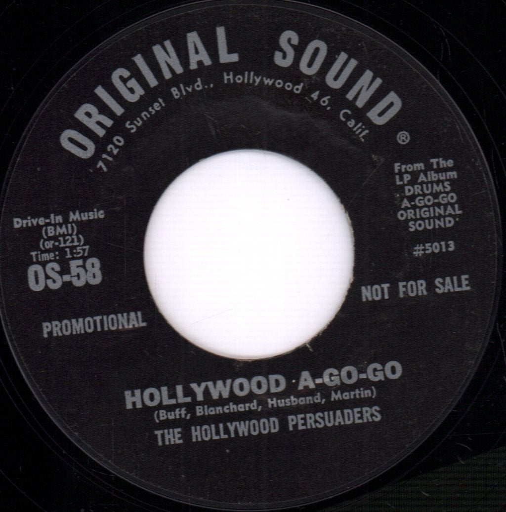Hollywood Persuaders - Hollywood A-Go-Go - 7 Inch