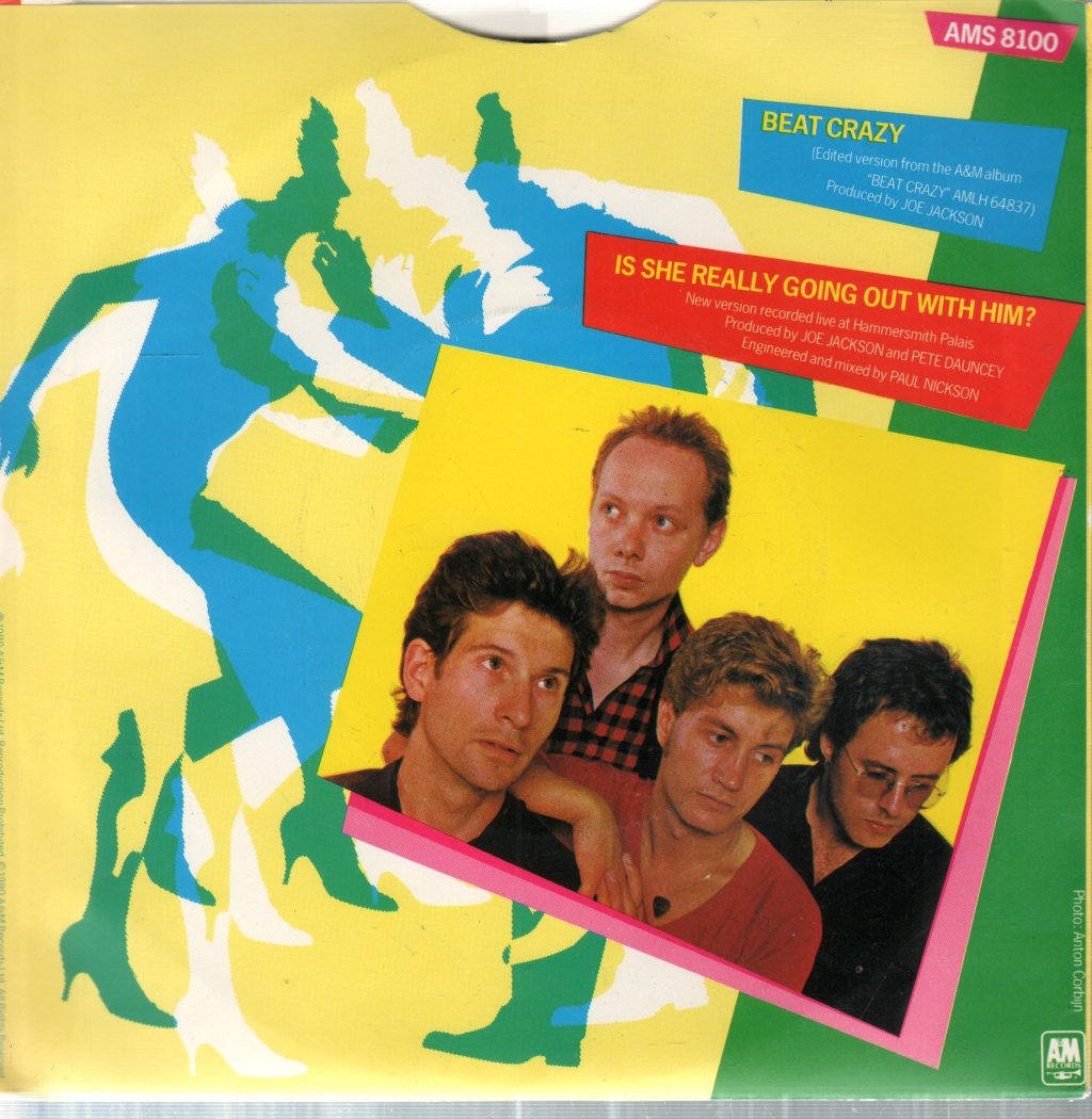Joe Jackson Band - Beat Crazy - 7 Inch