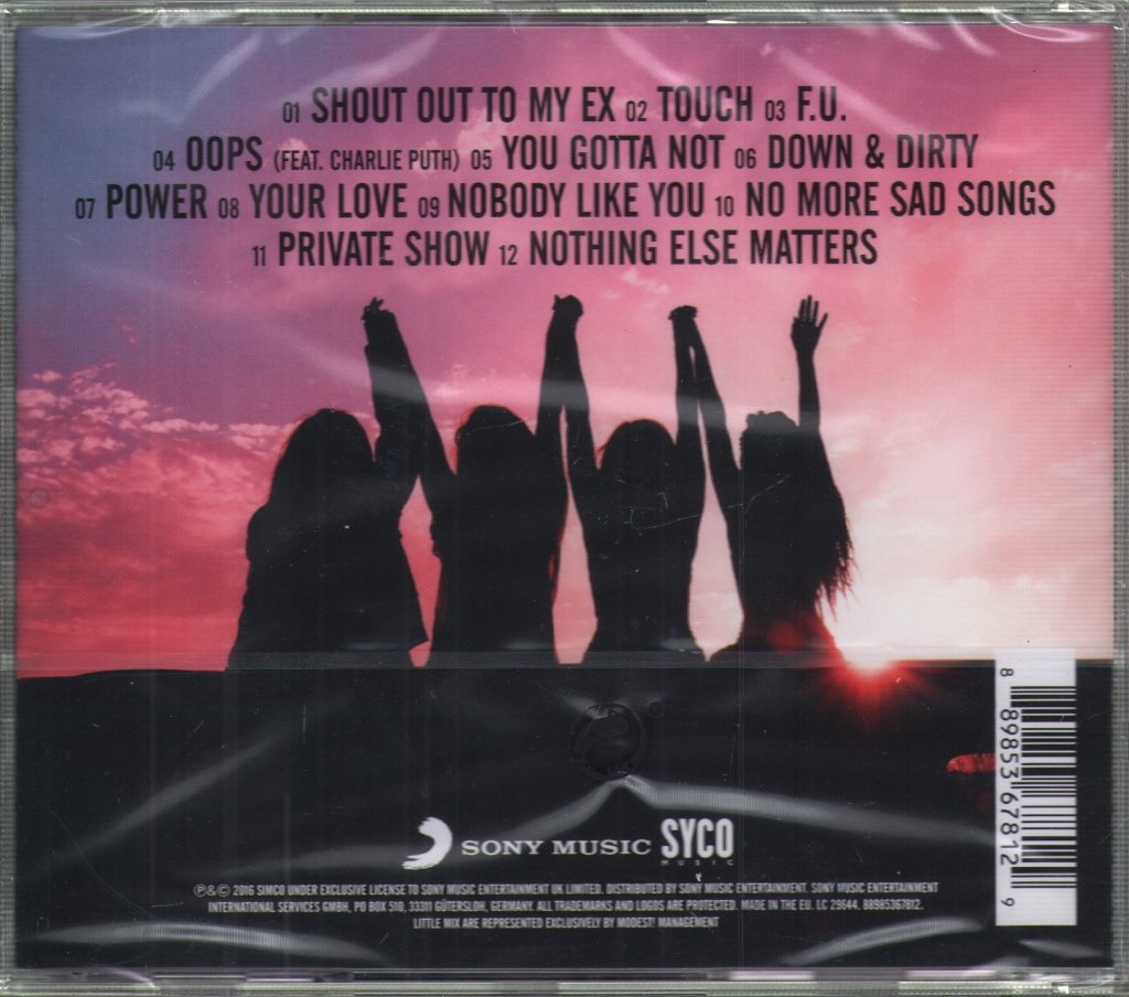 Little Mix - Glory Days - Cd