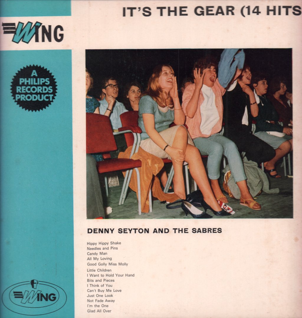 denny seyton and the sabres - It's The Gear (14 Hits) - Lp