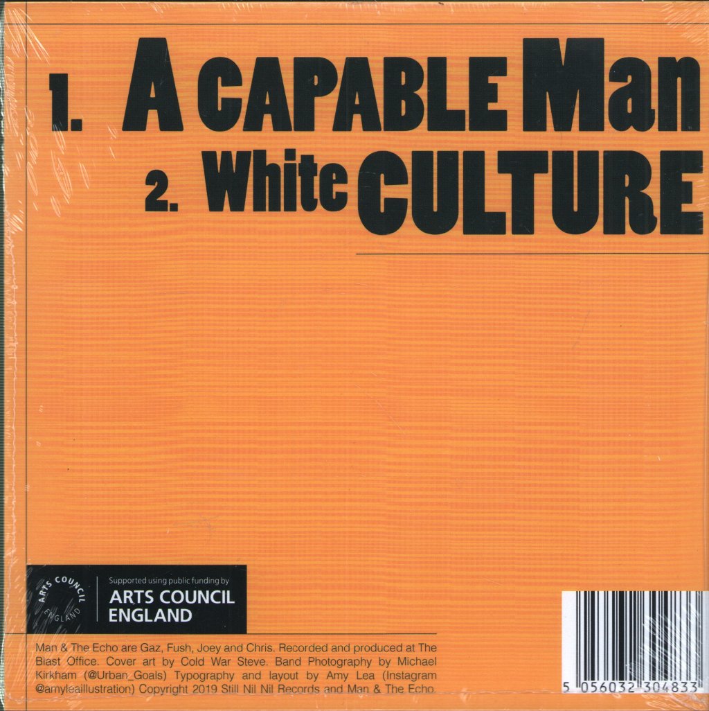Man And The Echo - A Capable Man/White Culture - 7 Inch