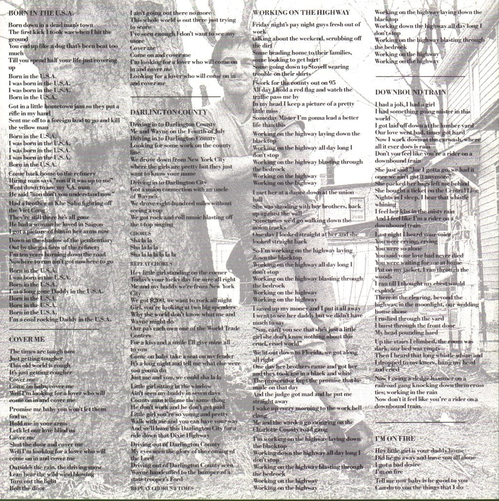 Bruce Springsteen - Born In The Usa - Lp