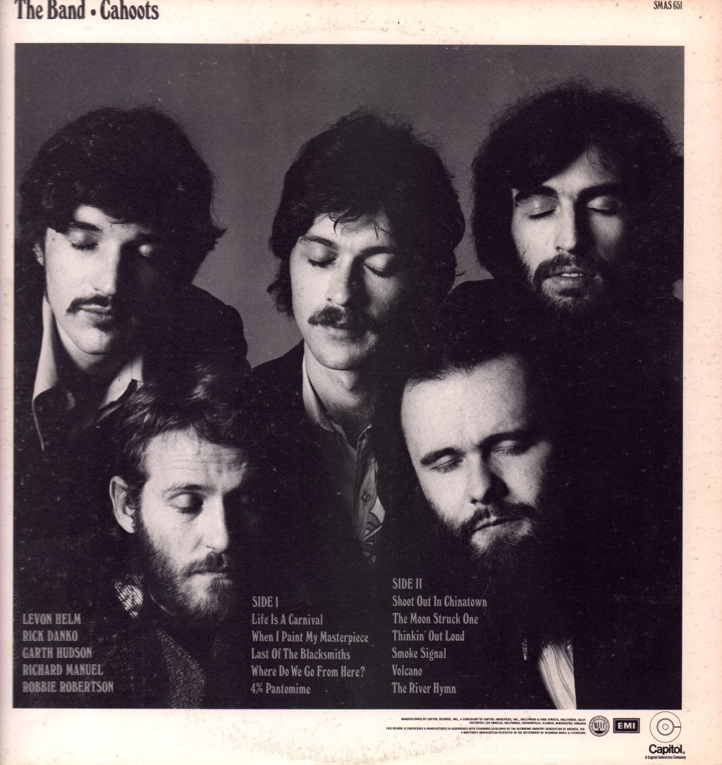 Band - Cahoots - Lp