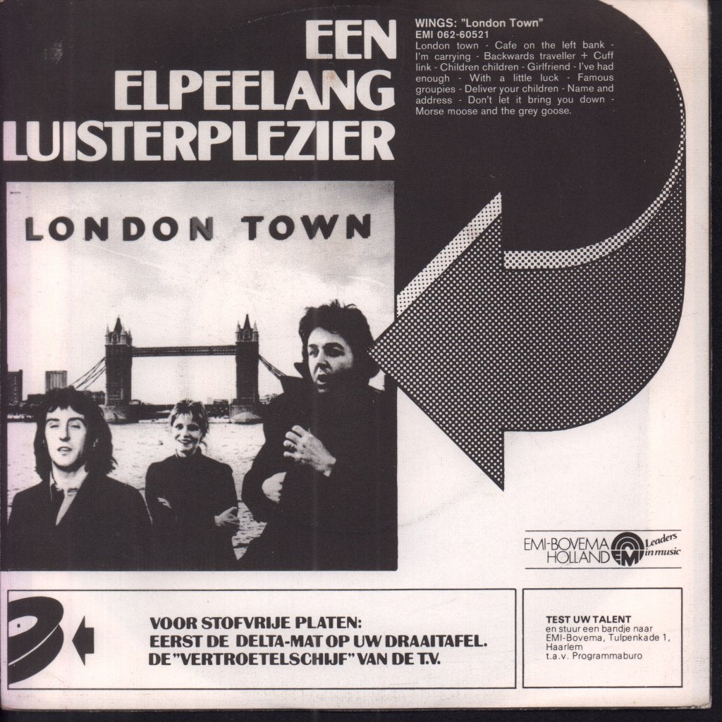 Wings - I've Had Enough - 7 Inch