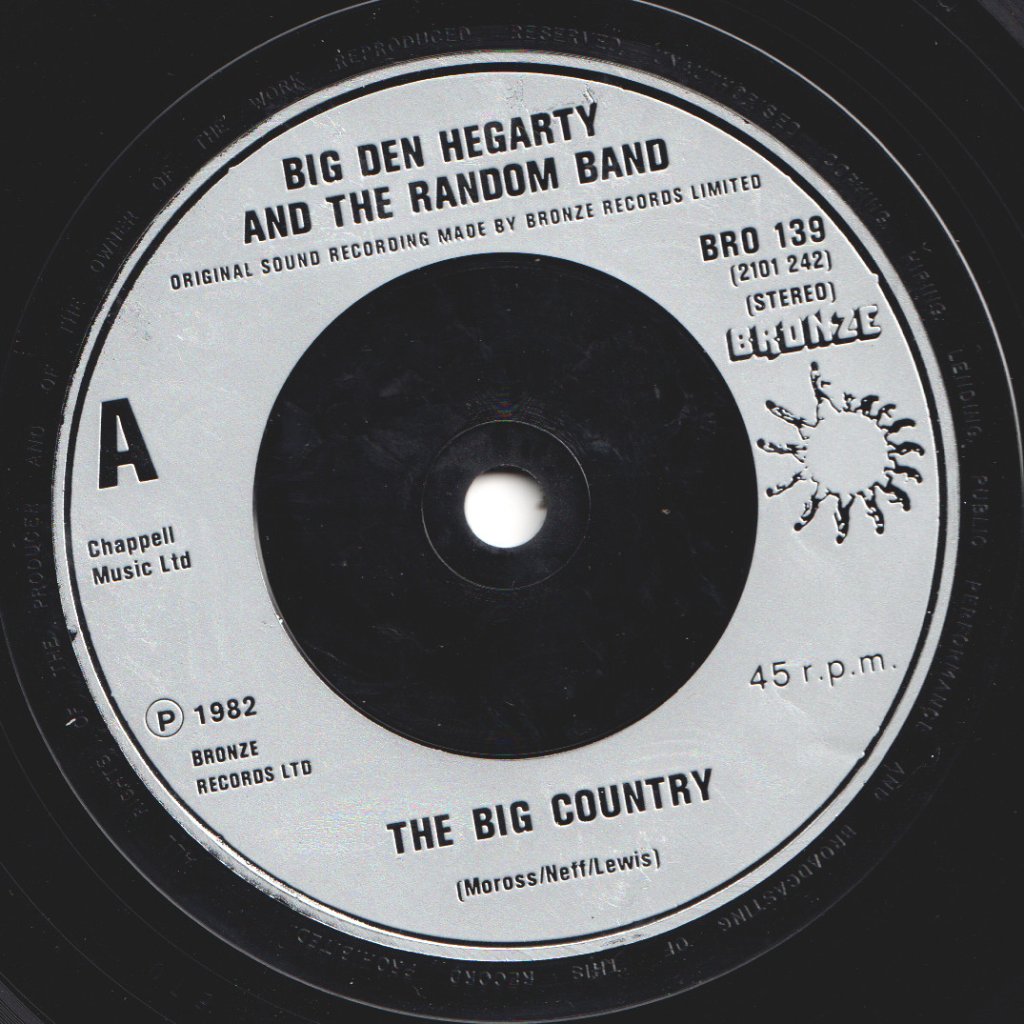 Big Den Hegarty - Big Country - 7 Inch