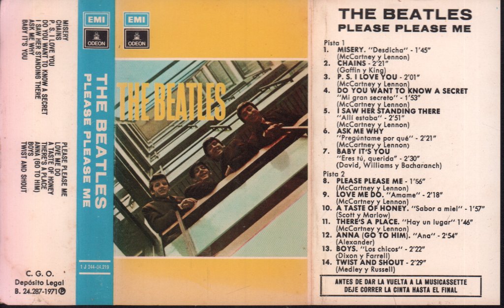 Beatles - Please Please Me - Cassette