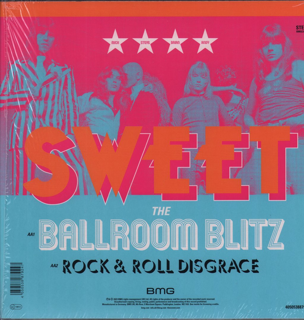 Sweet - Blockbuster! / The Ballroom Blitz - 12 Inch