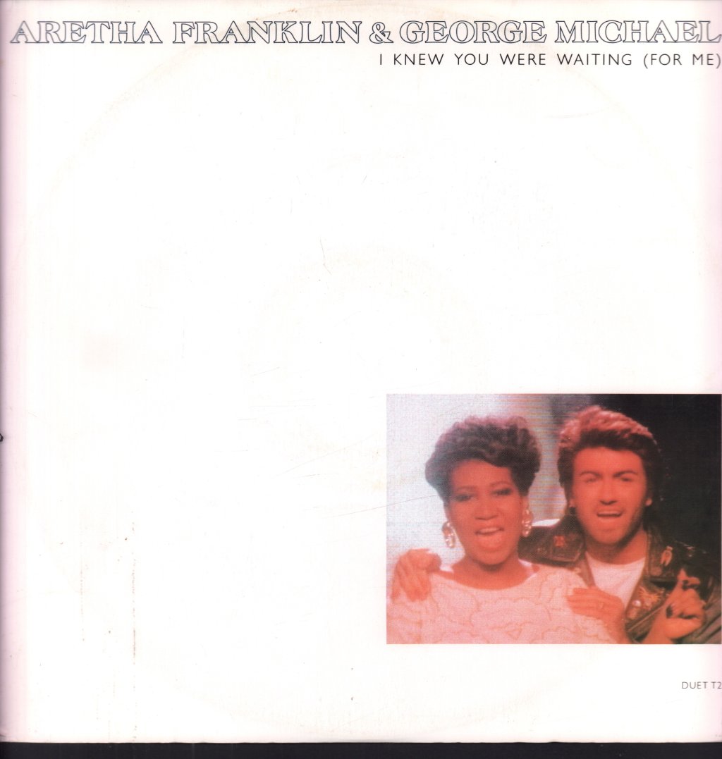 Aretha Franklin And George Michael - I Knew You Were Waiting For Me - 12 Inch