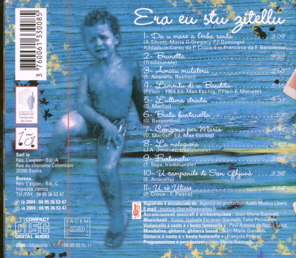 Mai Pesce - Era Eu Stu Zitellu - Cd