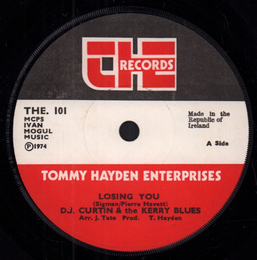 D.J. Curtin & The Kerry Blues - Losing You - 7 Inch