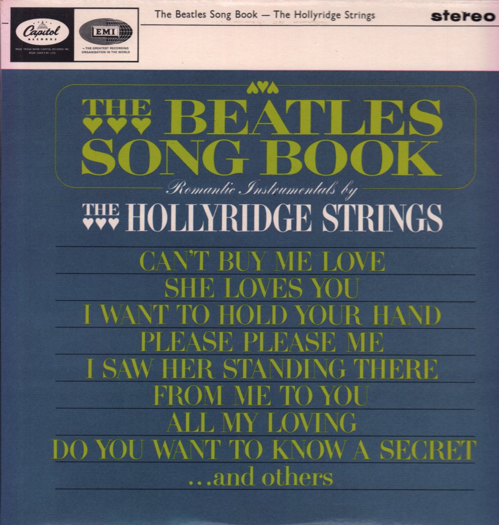 Hollyridge Strings - Beatles Song Book - Lp