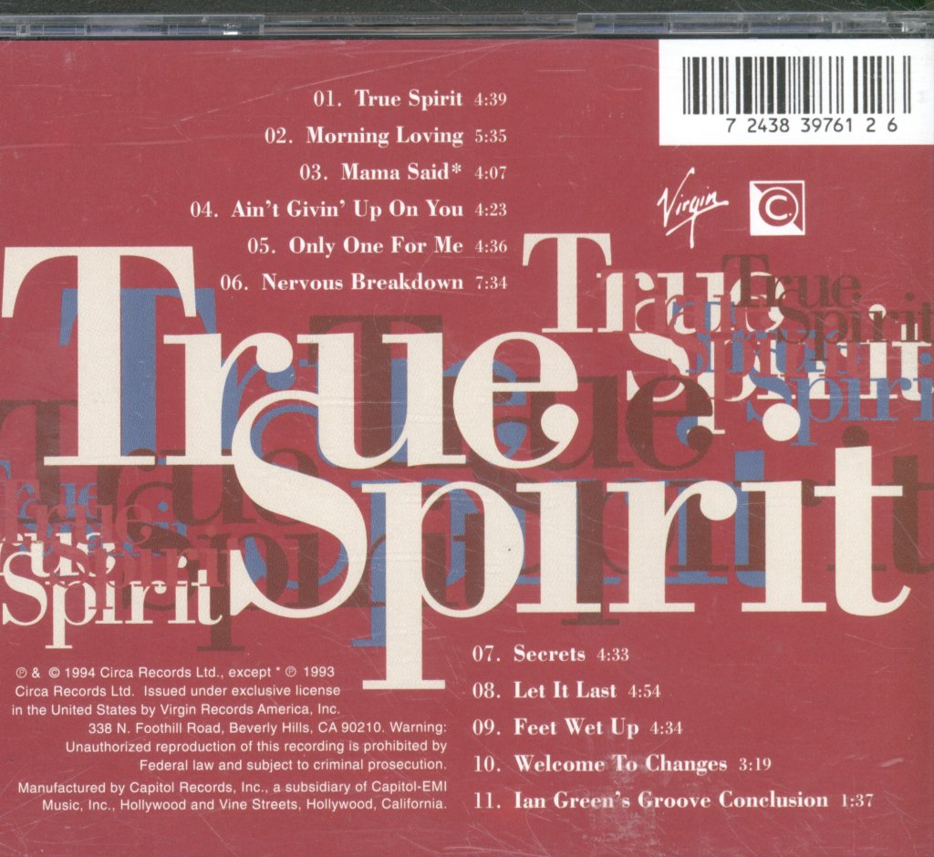 Carleen Anderson - True Spirit - Cd
