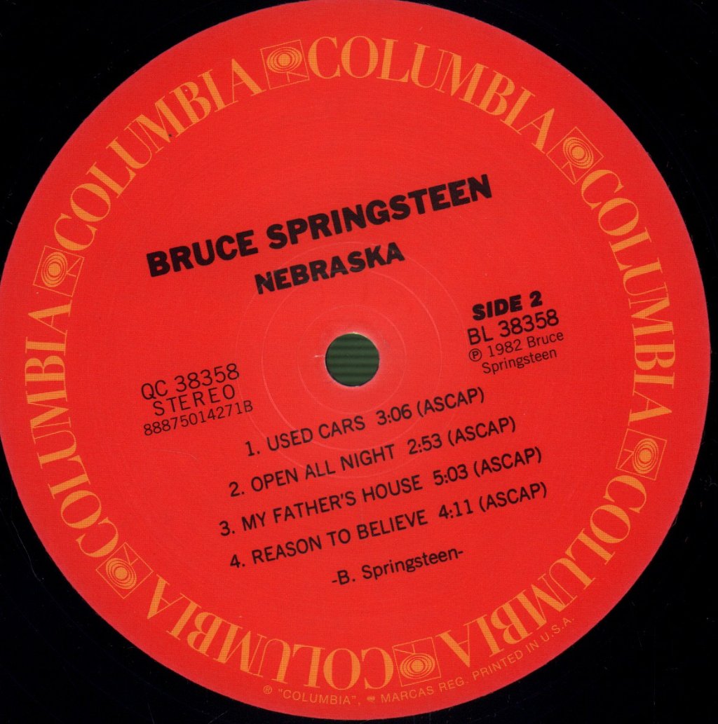 Bruce Springsteen - Nebraska - Lp