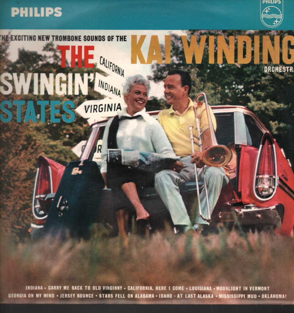 Kai Winding Orchestra - Swingin' States - Lp