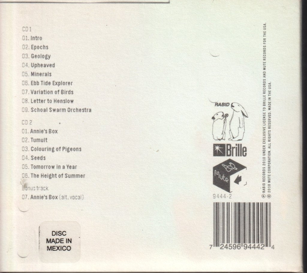 Planningtorock - Tomorrow, In A Year - Double Cd