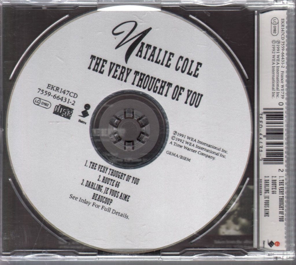 Natalie Cole - Very Thought Of You - Cd
