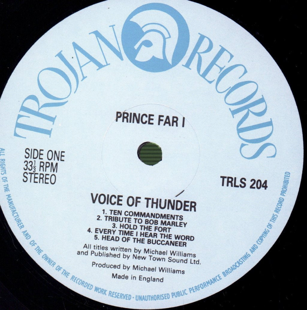 Prince Far I - Voice Of Thunder - Lp