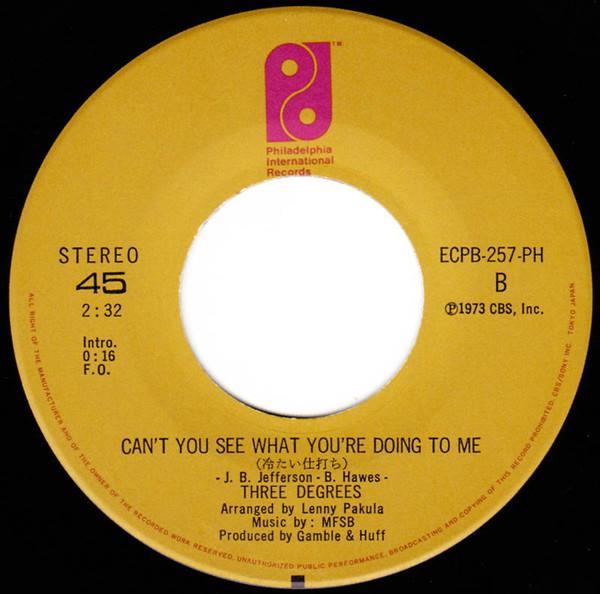 Three Degrees - Dirty Ol' Man - 7 Inch