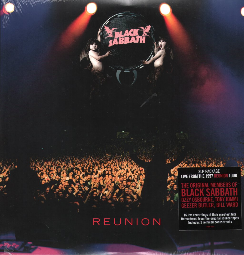 Black Sabbath - Reunion - Triple Lp