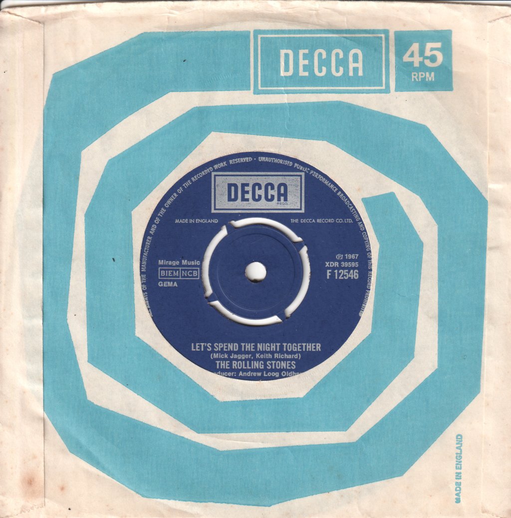 Rolling Stones - Let's Spend The Night Together - 7 Inch