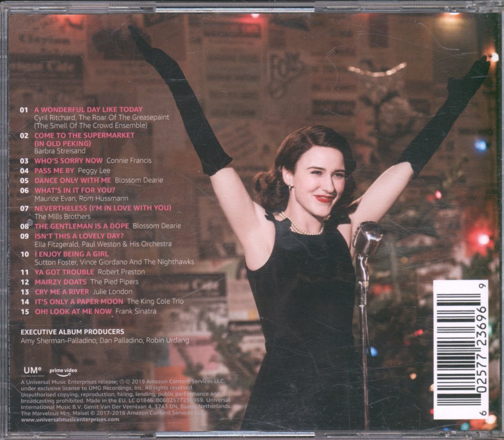 Various Artists - Marvelous Mrs. Maisel Music From Season One - Cd