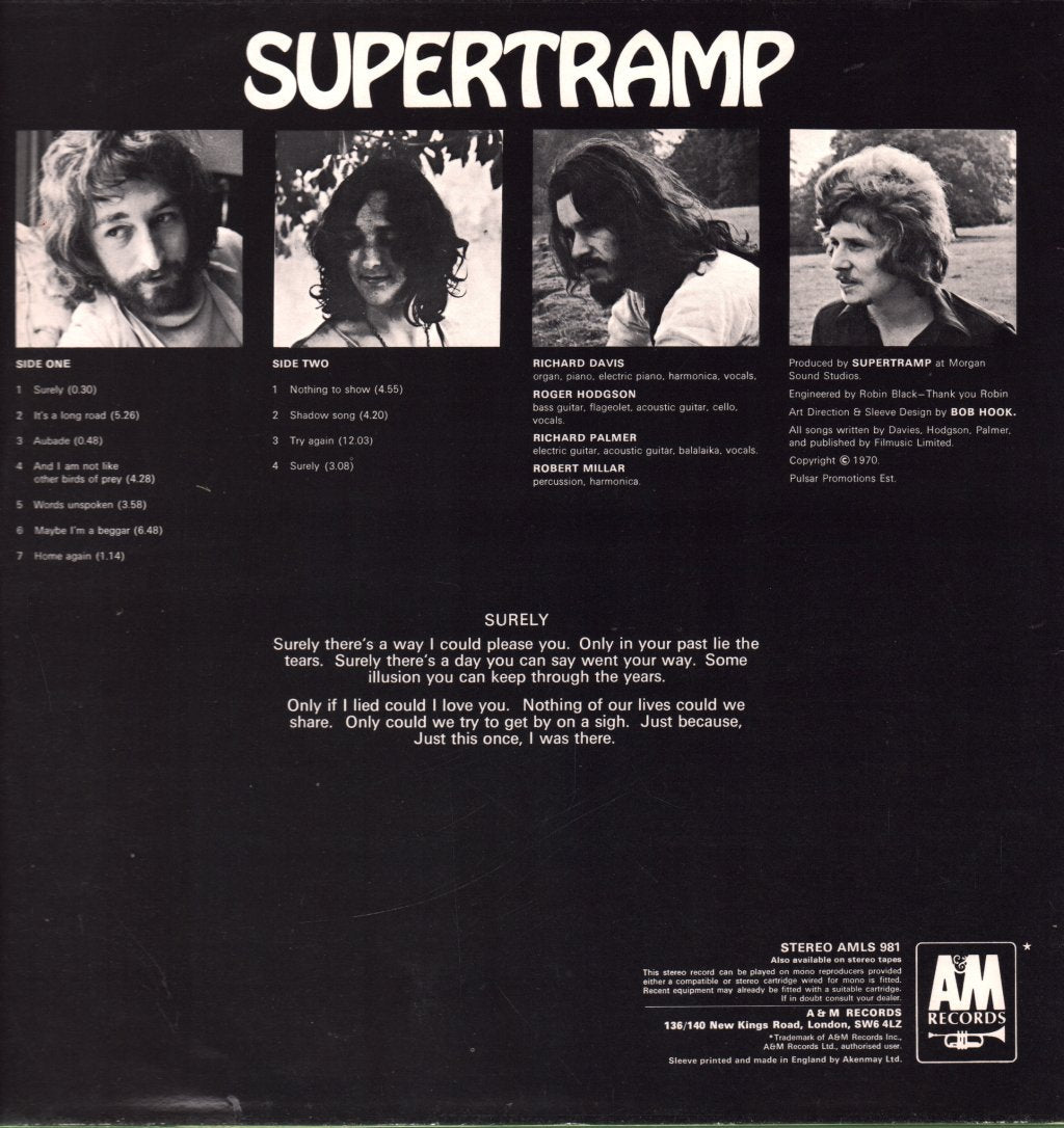 Supertramp - Supertramp - Lp