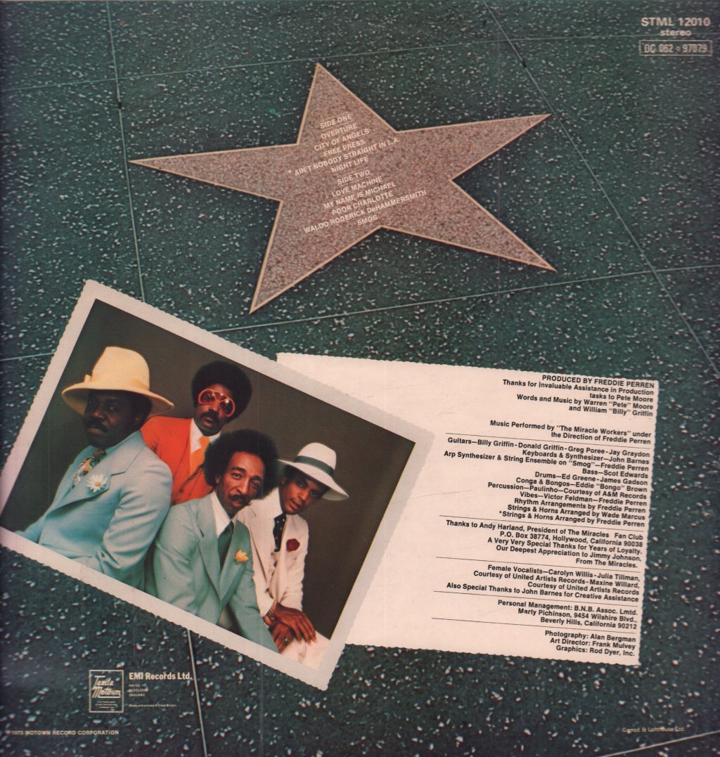 Miracles - City Of Angels - Lp