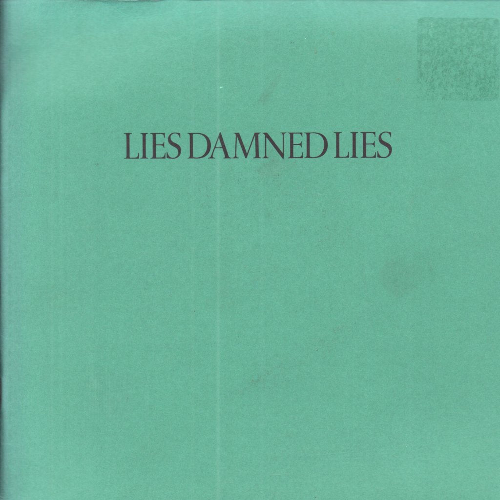 Lies Damned Lies - Lonely Together - 7 Inch