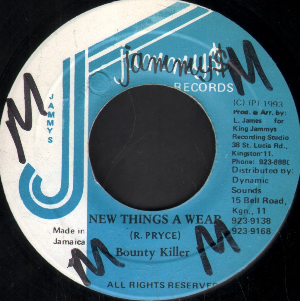 Bounty Killer - New Things A Wear - 7 Inch