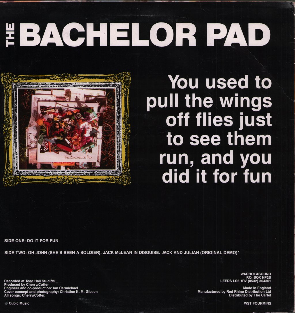 Bachelor Pad - Do It For Fun - 12 Inch