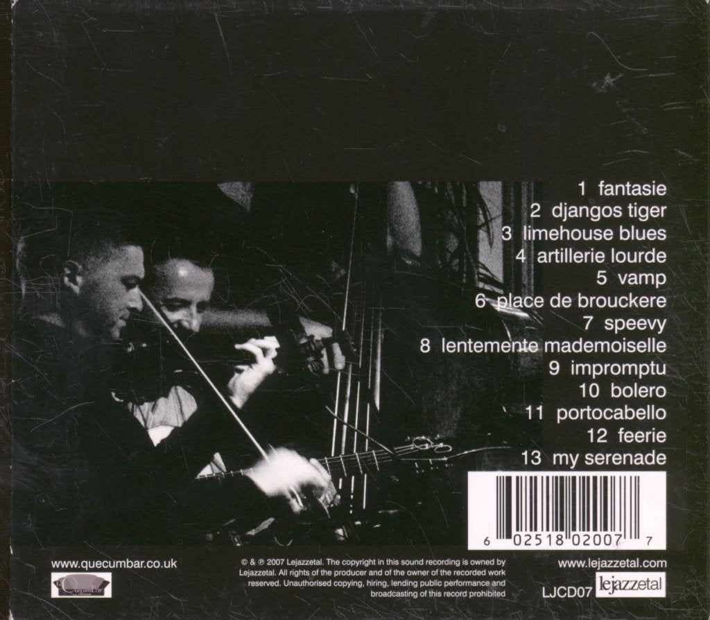 Angelo Debarre Quartet - Live At Le Quecumbar London - Cd